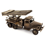 0027065  Бронза Модель техники Гвардейский реактивный миномет БМ-13 "КАТЮША"масштаб 1:35