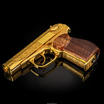 Пистолет сувенирный МР-654К. Златоуст
