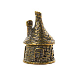 0029847 Сувенир НАПЕРСТОК "Крестьянский дом" 2*3см (съемн.крыша)