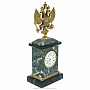 Настольный часы из камня "Герб РФ", фотография 2. Интернет-магазин ЛАВКА ПОДАРКОВ