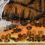 Картина янтарная "Водопад в горах" 60х80 см, фотография 6. Интернет-магазин ЛАВКА ПОДАРКОВ