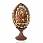 Пасхальное яйцо на подставке "Божья Матерь", фотография 1. Интернет-магазин ЛАВКА ПОДАРКОВ