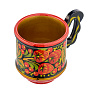 Кружка "Клубника". Хохлома, фотография 3. Интернет-магазин ЛАВКА ПОДАРКОВ