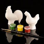 0038295/81.24757.00.1 ЛФЗ НАБОР ПОД. КОКЕР КЛУША "Белый" бисквит. ТН1