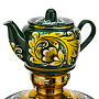 Самовар электрический 4 л "Кудрина". Хохлома, фотография 4. Интернет-магазин ЛАВКА ПОДАРКОВ