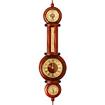 /М-7 МЕТЕОСТАНЦИЯ настенная "Часы" 106*30см М-7 РВ Нат.дерево 