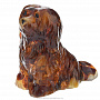 Статуэтка с янтарем "Собачка" (большая), фотография 2. Интернет-магазин ЛАВКА ПОДАРКОВ