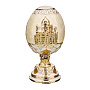 Пасхальное яйцо-шкатулка "Храм Христа Спасителя". Традиции Фаберже, фотография 1. Интернет-магазин ЛАВКА ПОДАРКОВ