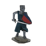 0042618-тонир Ол.миниатюра Серия Рыцари"Светский рыцарь 13в"арт.55