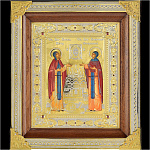 Икона "Петр и Феврония" Златоуст
