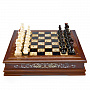 Шахматы в ларце с инкрустацией из янтаря и янтарными фигурами, фотография 24. Интернет-магазин ЛАВКА ПОДАРКОВ