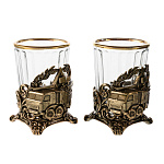 Набор стопок на 2 персоны "ЗРК Панцирь"