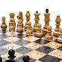 Шахматы складные из карельской берёзы, фотография 4. Интернет-магазин ЛАВКА ПОДАРКОВ