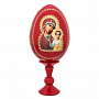 Пасхальное яйцо на подставке "Казанская Божья Матерь", фотография 4. Интернет-магазин ЛАВКА ПОДАРКОВ