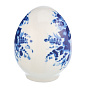 Пасхальное яйцо с росписью. Гжель, фотография 2. Интернет-магазин ЛАВКА ПОДАРКОВ
