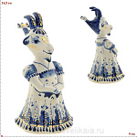 /зол Гжель Скульптура "Коза-Краса" (СТС)