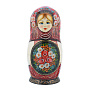 Матрешка "Цветы" 10 мест, фотография 2. Интернет-магазин ЛАВКА ПОДАРКОВ