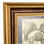 Картина на сусальном золоте "Пара львов" 35х46 см, фотография 4. Интернет-магазин ЛАВКА ПОДАРКОВ