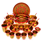 0021741 Хохлома Набор для супа 25пр.(в/кат) 63580000025