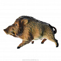 Статуэтка свиньи "Вепрь цветной". Гжель в цвете, фотография 2. Интернет-магазин ЛАВКА ПОДАРКОВ