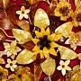 Картина янтарная "Букет цветов" 80х140 см, фотография 3. Интернет-магазин ЛАВКА ПОДАРКОВ