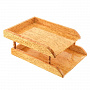 Лоток для бумаги А4 из карельской березы, фотография 1. Интернет-магазин ЛАВКА ПОДАРКОВ