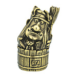  КОЛОКОЛЬЧИК "БАБА*-ЯГА", h=6см,латуньНФ-00016726