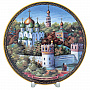 Тарелка сувенирная "Новодевичий монастырь", фотография 1. Интернет-магазин ЛАВКА ПОДАРКОВ