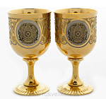 23545 Златоуст Набор СТОПОК" КАЗАХСТАН" 2шт в П/У