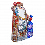 Деревянная статуэтка "Дед Мороз". Сюжет "Тройка", фотография 2. Интернет-магазин ЛАВКА ПОДАРКОВ