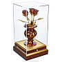 Янтарная композиция "Букет роз в вазе", фотография 4. Интернет-магазин ЛАВКА ПОДАРКОВ