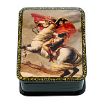 Шкатулка с росписью "Наполеон"