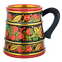 Кружка "Ягоды". Хохлома, фотография 1. Интернет-магазин ЛАВКА ПОДАРКОВ