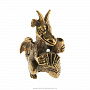 Бронзовая статуэтка "Дракон с гармошкой", фотография 1. Интернет-магазин ЛАВКА ПОДАРКОВ
