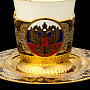 Кофейная пара "Герб РФ". Златоуст, фотография 3. Интернет-магазин ЛАВКА ПОДАРКОВ