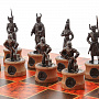 Шахматная доска складная с фигурами "Ледовое побоище", фотография 9. Интернет-магазин ЛАВКА ПОДАРКОВ