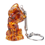 0052206 Янтарь БРЕЛОК КОШЕЧКА МИНИ