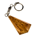 Брелок из карельской березы