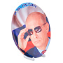 Тарелка сувенирная "Путин", фотография 3. Интернет-магазин ЛАВКА ПОДАРКОВ