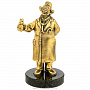 Бронзовая статуэтка "Доктор Айболит", фотография 1. Интернет-магазин ЛАВКА ПОДАРКОВ