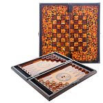 0069744-НП ЯНТАРЬ Нарды  2 в 1  60*30см