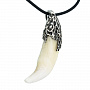 Амулет из клыка волка, фотография 2. Интернет-магазин ЛАВКА ПОДАРКОВ