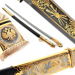 9214 -119-Б Златоуст Оружие сувенирное ШАШКА "Казачья" РФ (ПНизд 10010) 