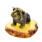 0047412/1031 Сувенир Собака Бульдог Английский Щенок Сувенир (белый)