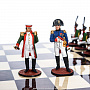 Шахматный ларец с оловянными фигурами "Бородино" 37х37 см, фотография 7. Интернет-магазин ЛАВКА ПОДАРКОВ