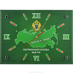 0021881 ЧАСЫ-ПАННО "Пограничная служба ФСБ России"28*38см  в ПУ 