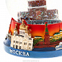 Сувенир новогодний снежный шар "Москва. Спасская башня", фотография 7. Интернет-магазин ЛАВКА ПОДАРКОВ