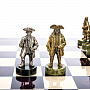 Шахматы с металлическими фигурами "Пираты Карибского моря" 48х48 см, фотография 6. Интернет-магазин ЛАВКА ПОДАРКОВ