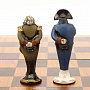 Шахматы деревянные "Бородино" с фарфоровыми фигурами, фотография 8. Интернет-магазин ЛАВКА ПОДАРКОВ