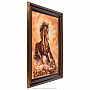 Картина янтарная "Бегущая лошадь" 60х80 см, фотография 5. Интернет-магазин ЛАВКА ПОДАРКОВ